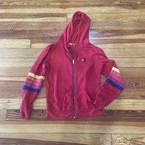 Red aviator nation hoodie ! California love